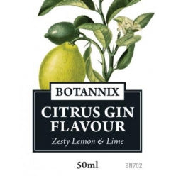 Botannix Citrus Gin Spirit Flavour 50ml
