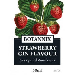 Botannix Strawberry Gin Spirit Flavour 50ml