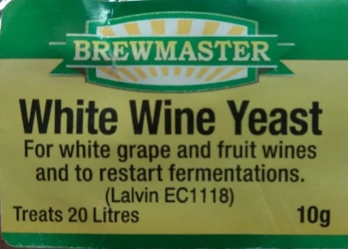 Brewmaster White Wine Yeast 10g