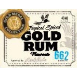 Gold Medal Collection Tropical Spiced Gold Rum Spirit Flavour 40ml