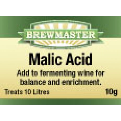 Brewmaster Malic Acid 10g