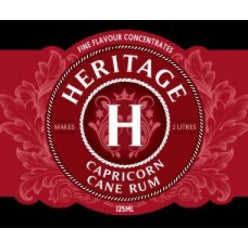 Heritage Capricorn Cane Rum Spirit Flavour 125ml