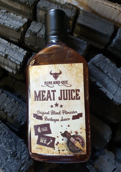 Rum And Que Meat Juice BBQ Sauce 500g