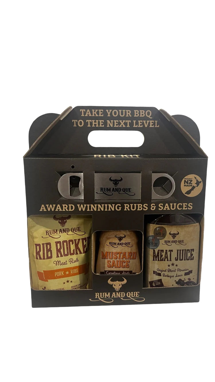 Rum And Que Rib Kit Gift Pack