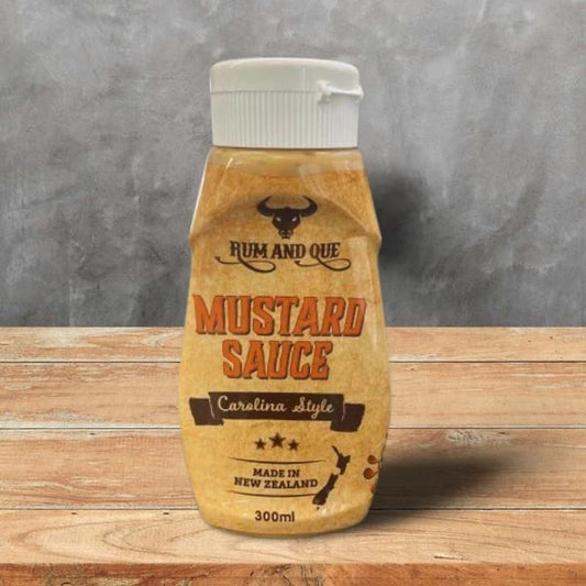 Rum And Que Mustard Sauce Carolina Style 300ml