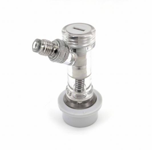 Kegland Keg Connector - Gas - MFL With Check Valve