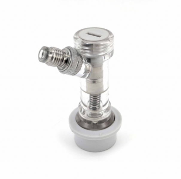 Kegland Keg Connector - Gas - MFL With Check Valve