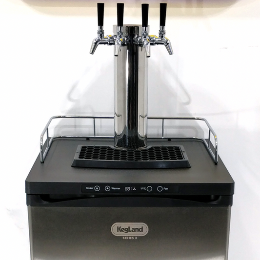 Kegland Kegerator - Series X - Quadruple Tap