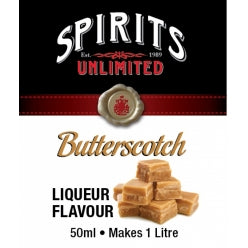 Spirits Unlimited Butterscotch Liqueur Concentrate 50ml