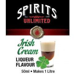 Spirits Unlimited Irish Cream Liqueur Concentrate 50ml