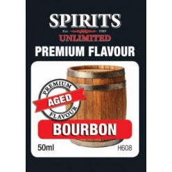Spirits Unlimited Premium Aged Bourbon Spirit Flavour 50ml