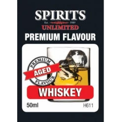 Spirits Unlimited Premium Aged Whiskey Spirit Flavour 50ml