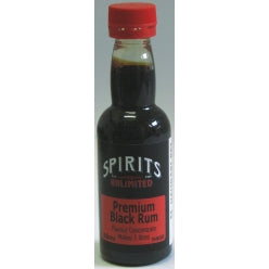 Spirits Unlimited Premium Black Rum Spirit Flavour 50ml