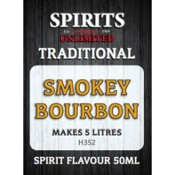 Spirits Unlimited Smokey Bourbon Spirit Flavour 50ml