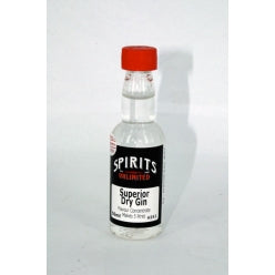 Spirits Unlimited Superior Dry Gin Spirit Flavour 50ml