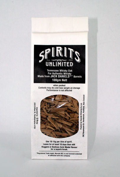 Spirits Unlimited Tennessee Whiskey Oak (Jack Daniels) 100gm