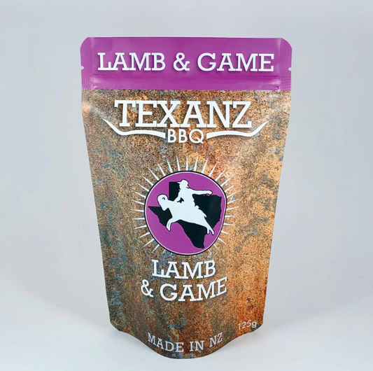 Texanz BBQ Lamb & Game Rub 125g