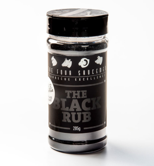 The Four Saucemen "The Black Rub" 275ml Shaker